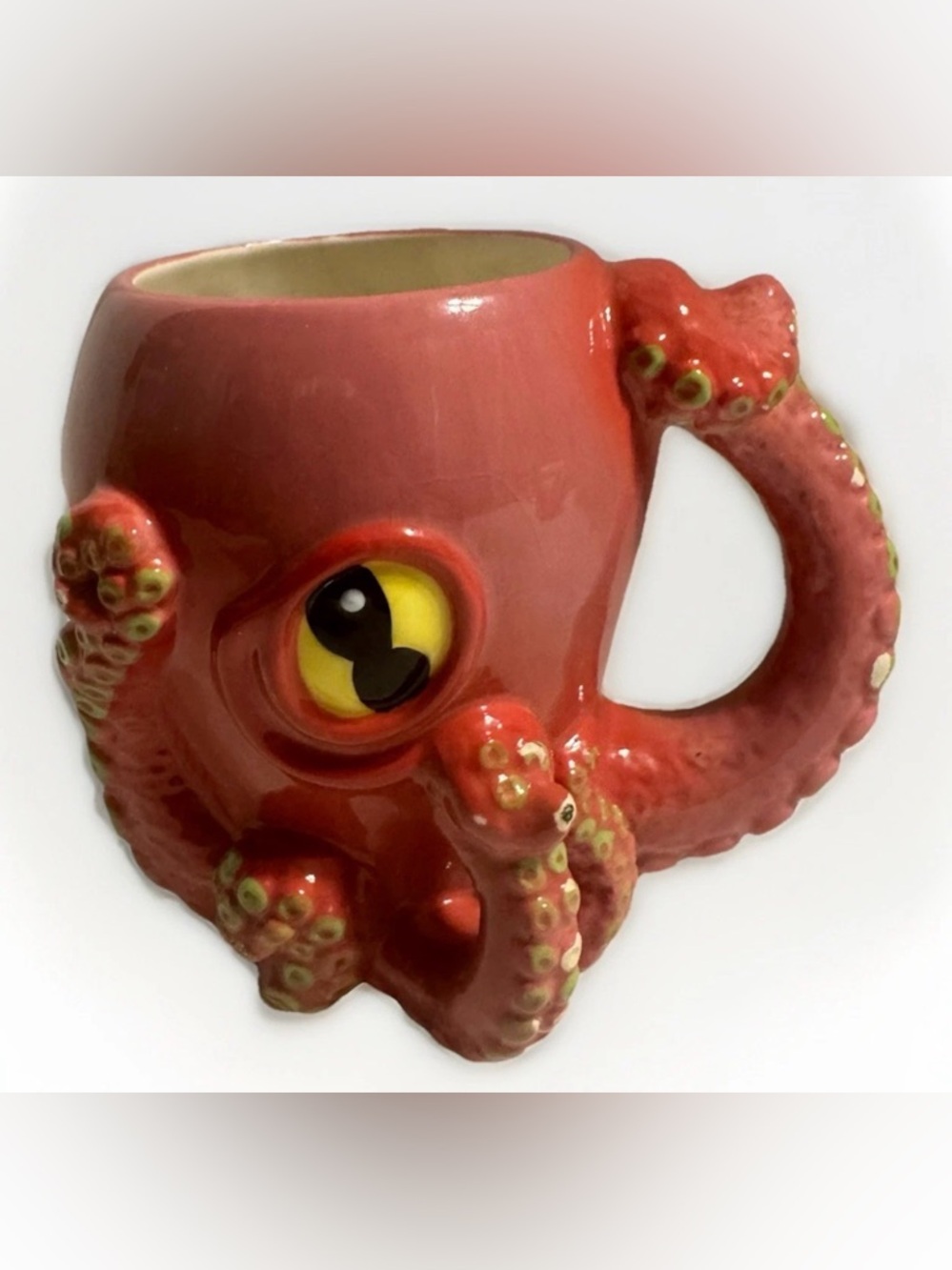 3D Octopus Novelty Ceramic Mug